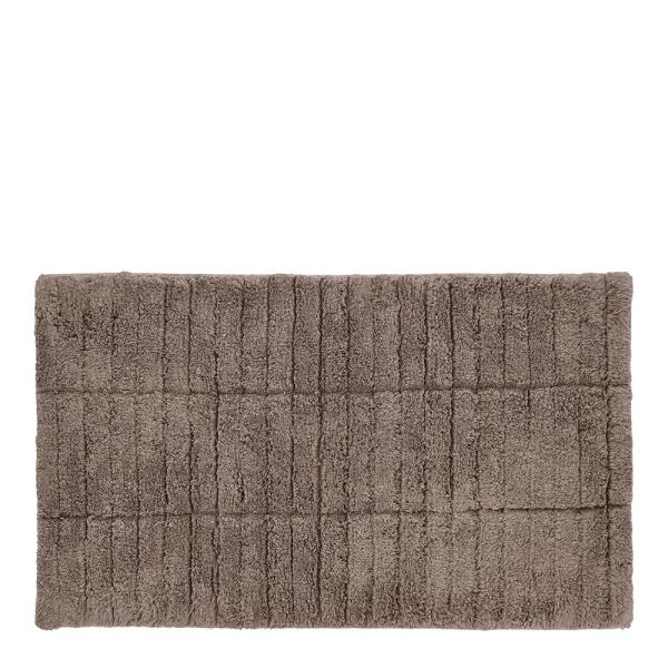 Tiles badematte 80x50 cm taupe
