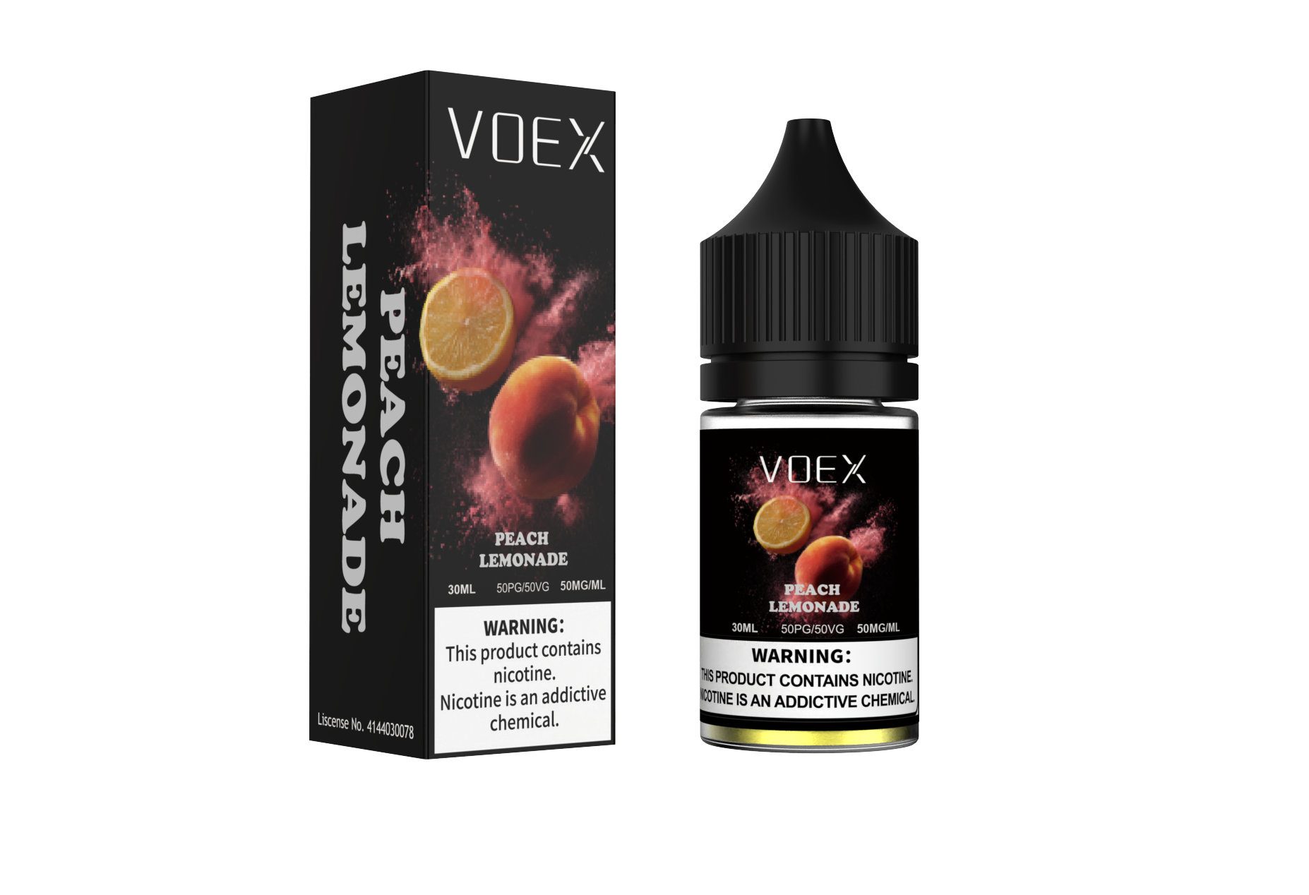 Voex Eliquid 30ml Nic Salt 50mg Vape Juice 10 pcs/box