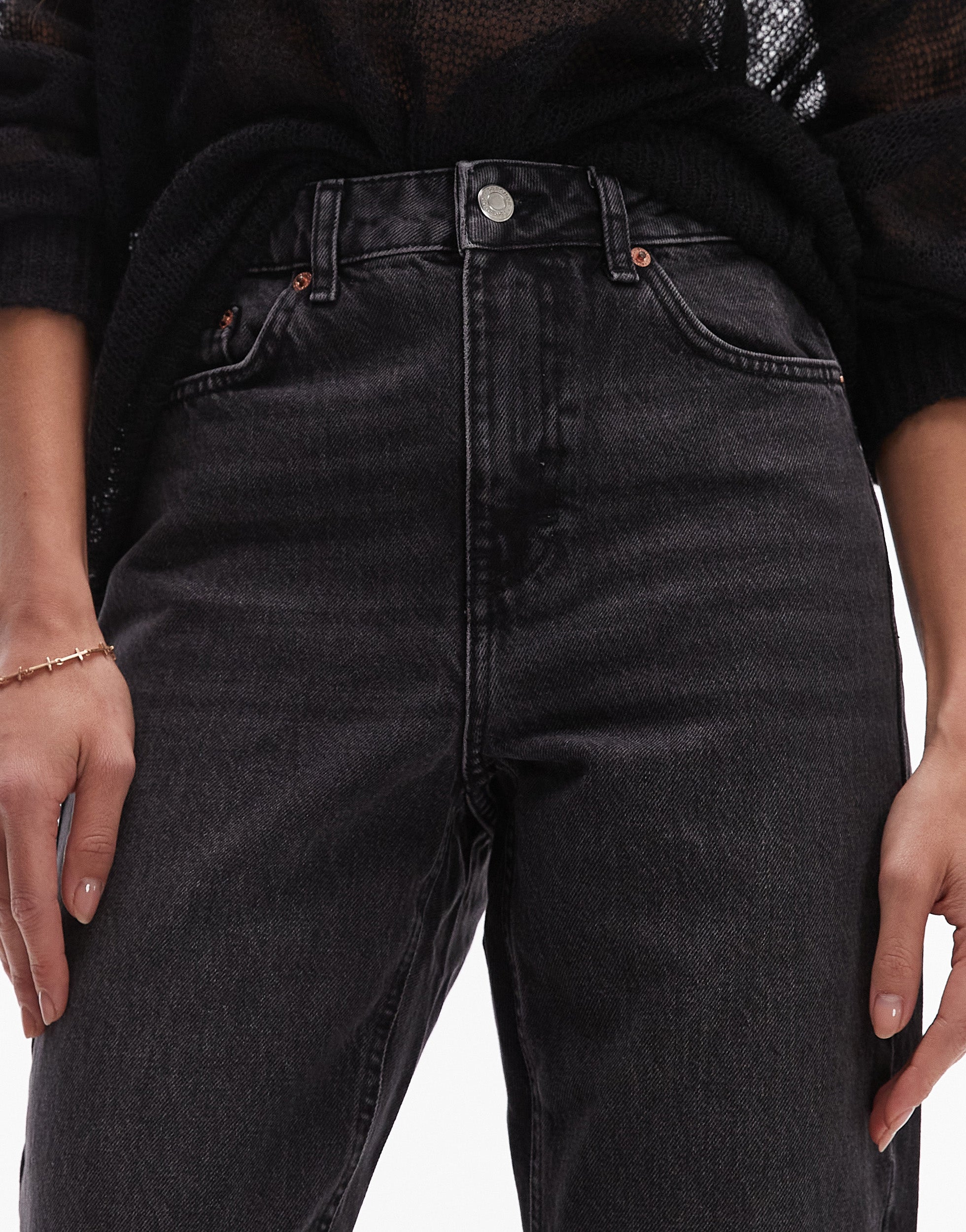 VERO MODA® TOPSHOP High waist Mom Fit Jeans