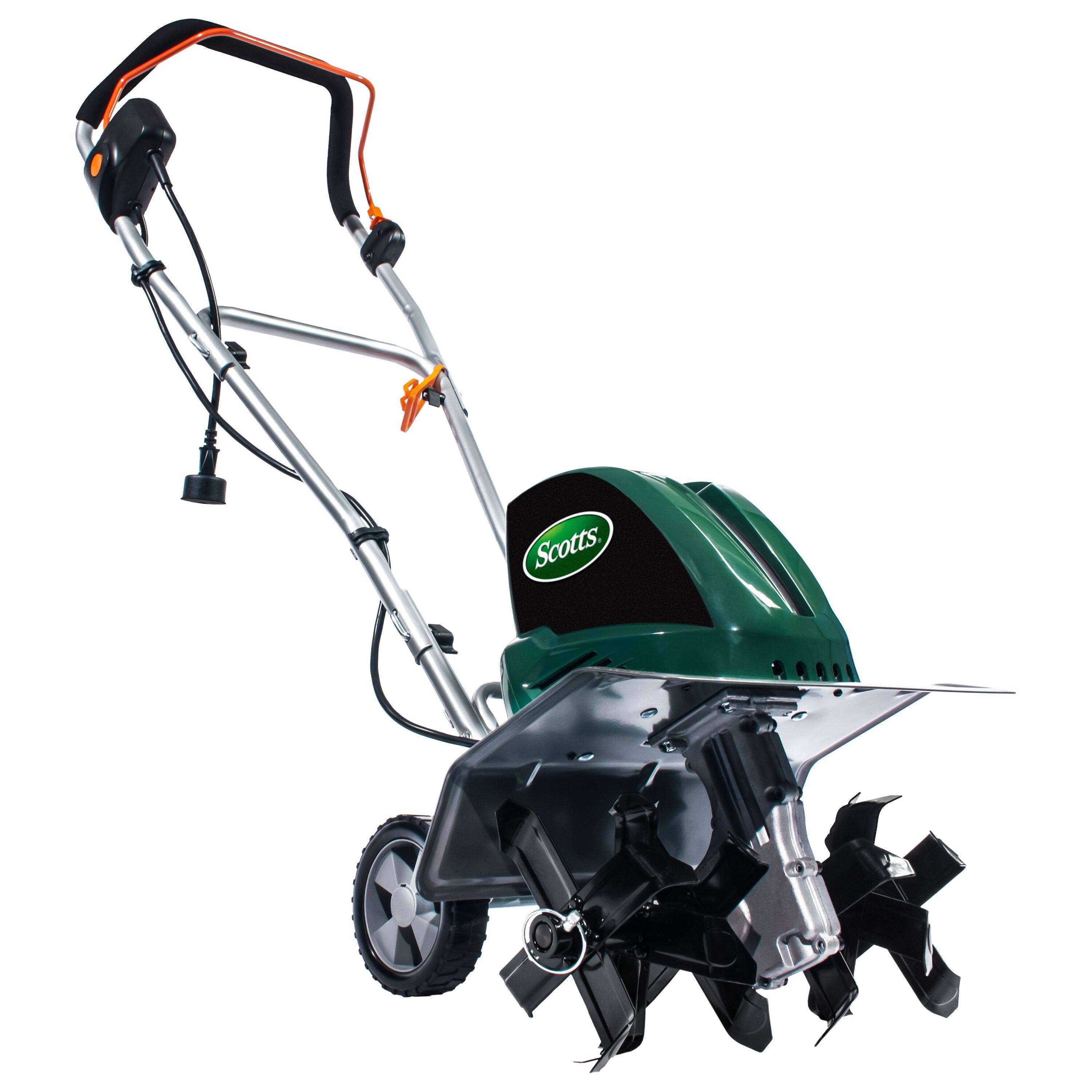 Scotts Outdoor Power Tools 13.5-Amp 16-inch Electric Tiller ,Green