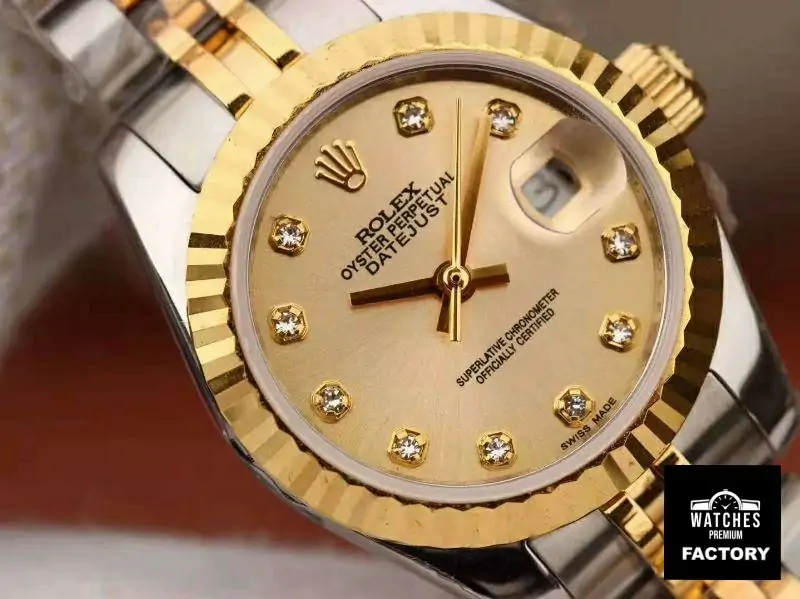 Rolex Lady Datejust 28mm 18K Gold Dial