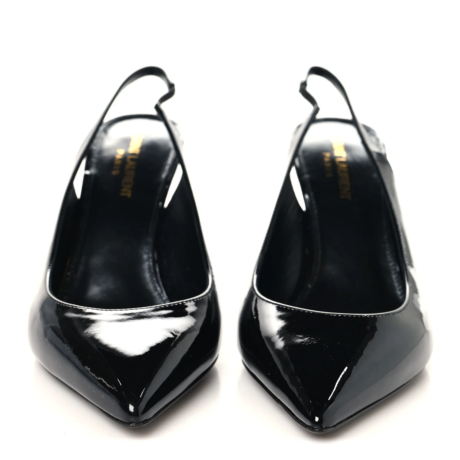 Patent Opyum 110 Slingback Pumps 38 Black