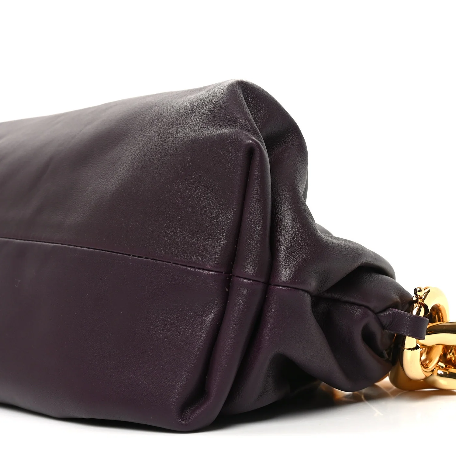 Calfskin The Pouch Chain Grape