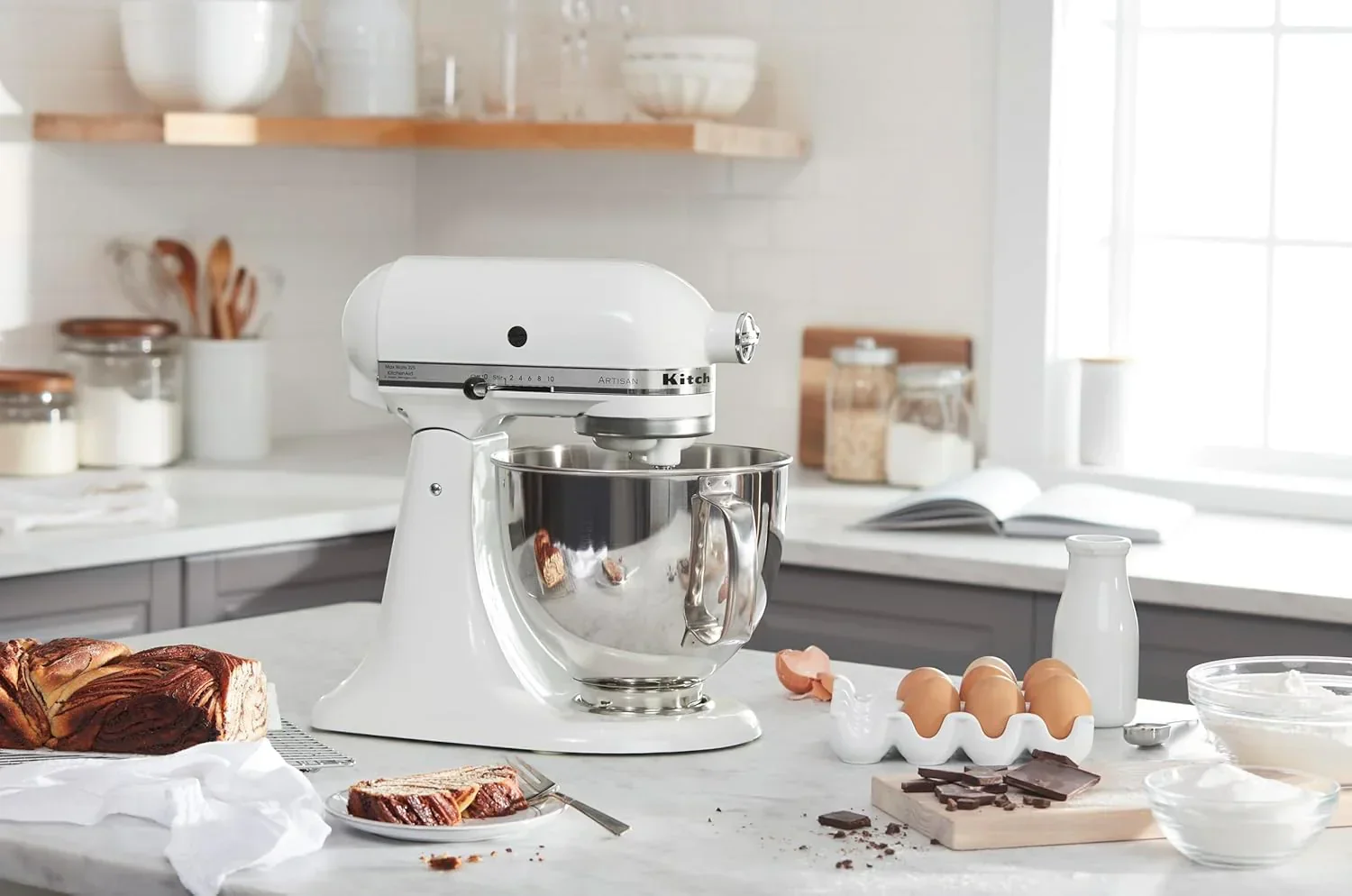 Robot pâtissier KitchenAid Artisan 5 pintes à tête inclinable avec clapet anti-retour