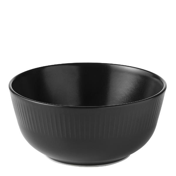 Groovy skål 14,5 cm steintøy svart