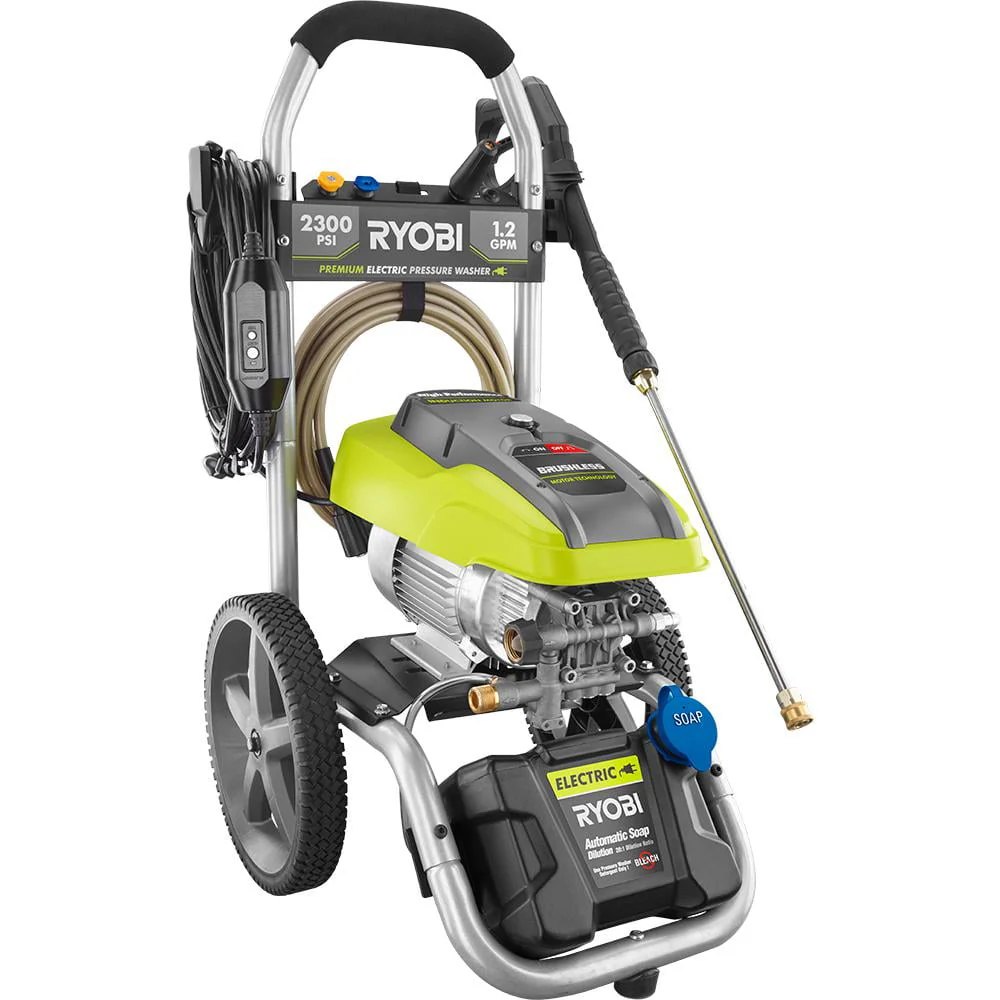 Ryobi 2300 PSI 1 2 GPM High Performance Electric Pressure Washer Image 3