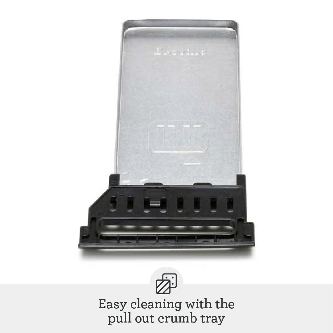Grille-pain intelligent Breville en acier inoxydable brossé, 2 tranches