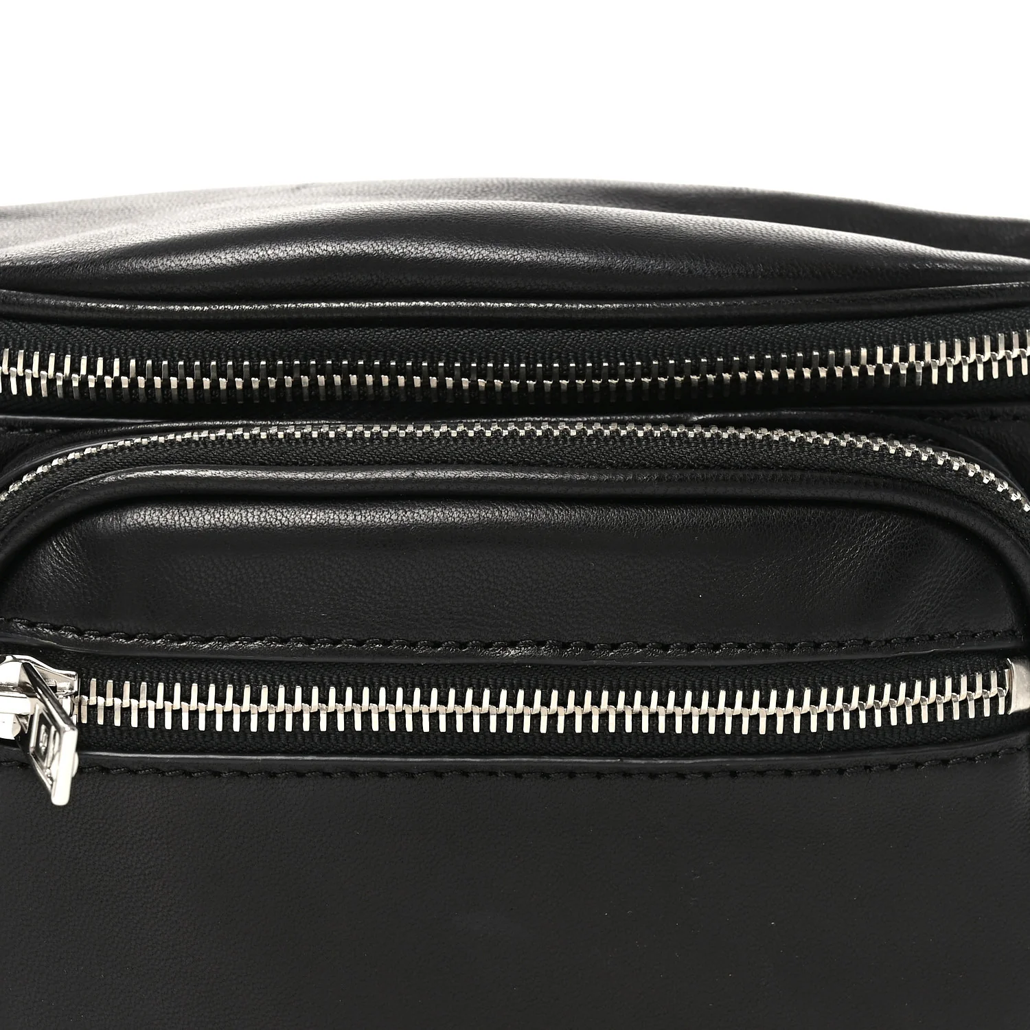 Nappa Fannypack Black