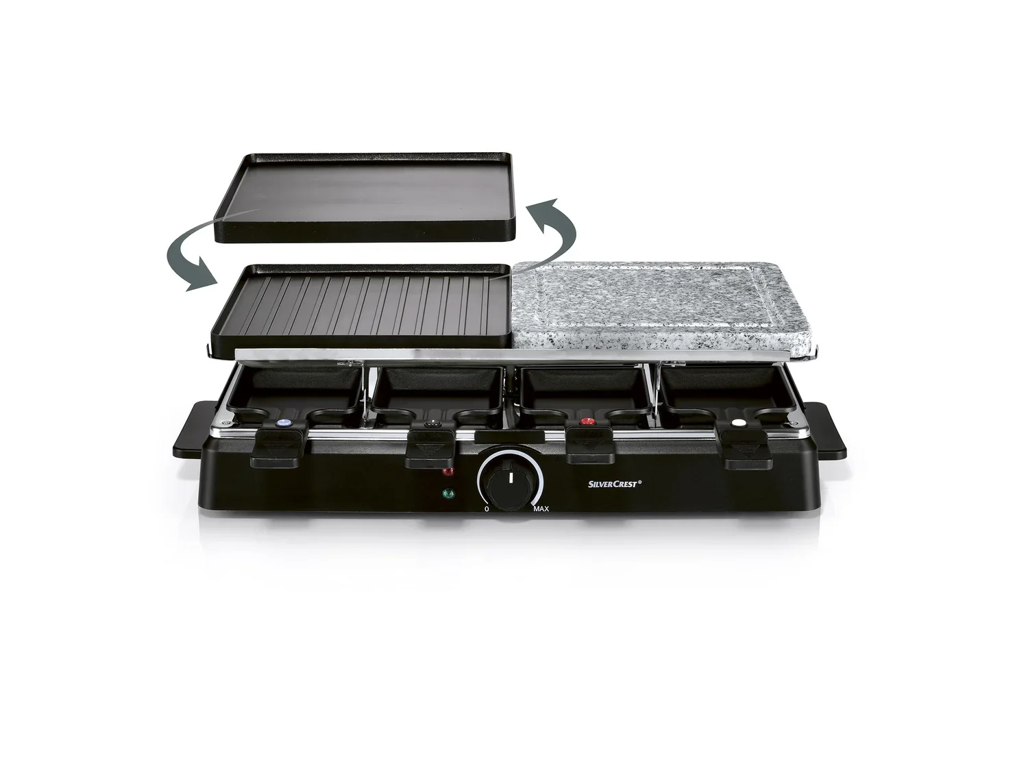 SILVERCREST KITCHEN TOOLS Raclette-grill SRGS 1400 E1, 1400 W