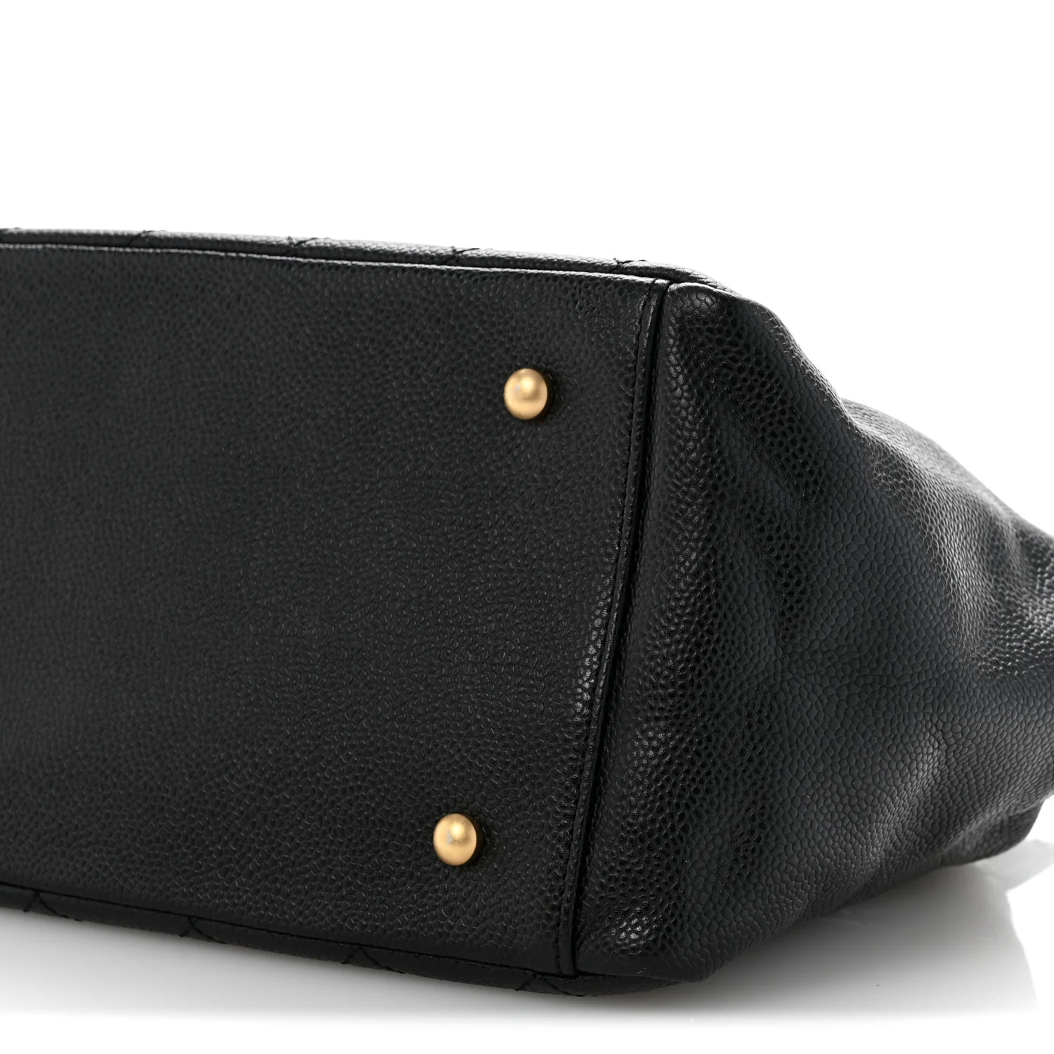 Caviar Quilted Petit Timeless Tote PTT Black