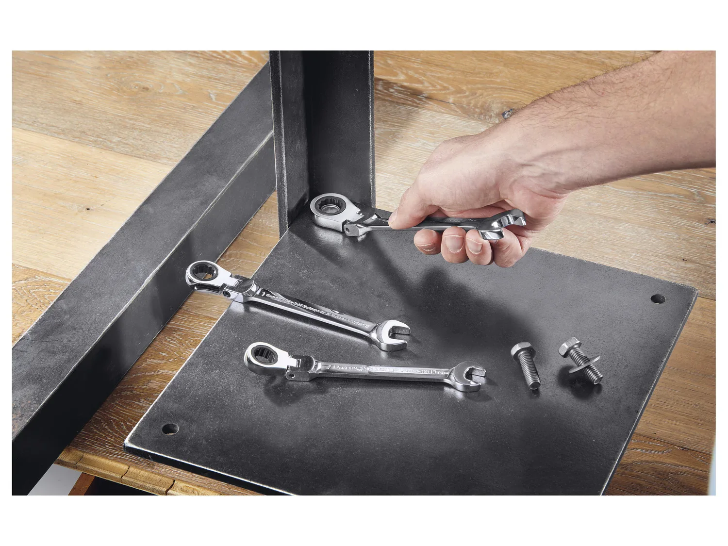 PARKSIDE Set de 5 cls mixtes  cliquet
