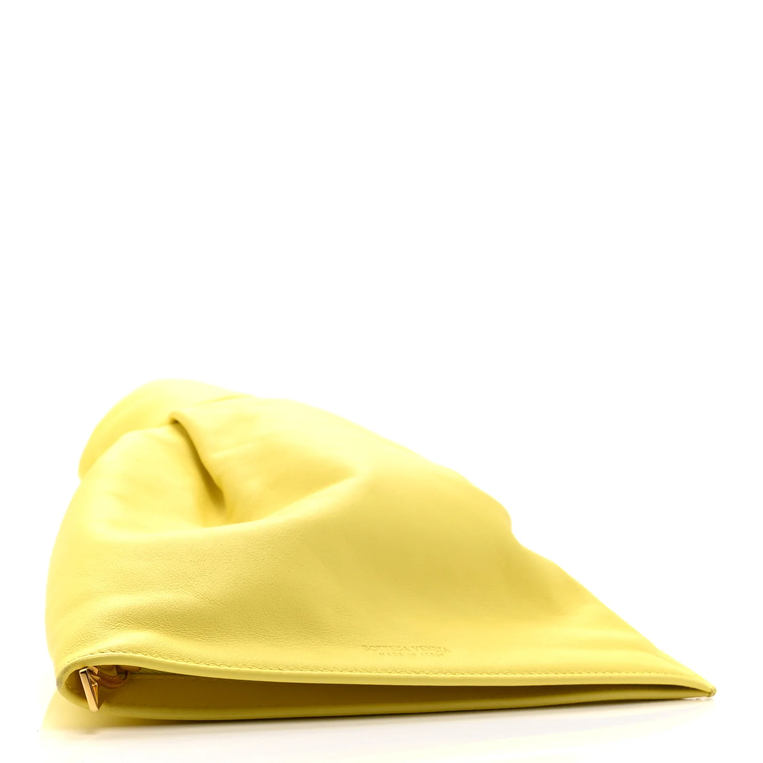Calfskin Mini BV Twist Yellow