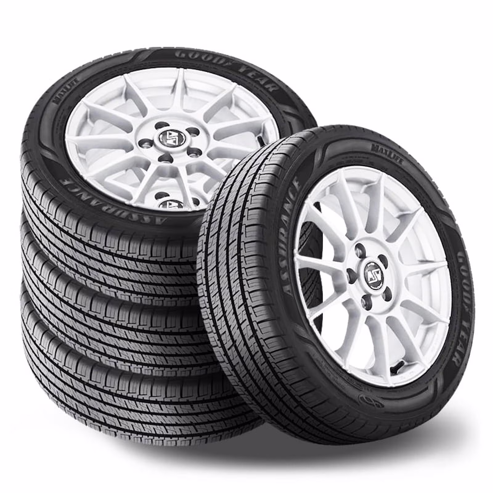 4 Assurance Maxlife 225/55R17 97V Tires All Season 85K Mileage SET 110502545 / 225/55/17 / 2255517