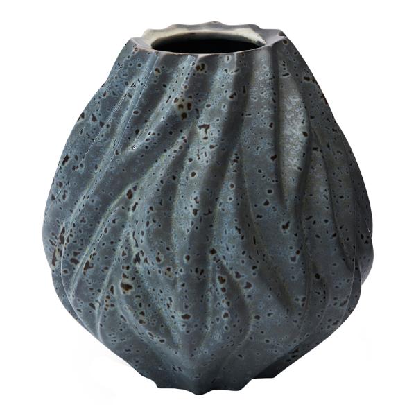 Flame vase 15 cm grønn