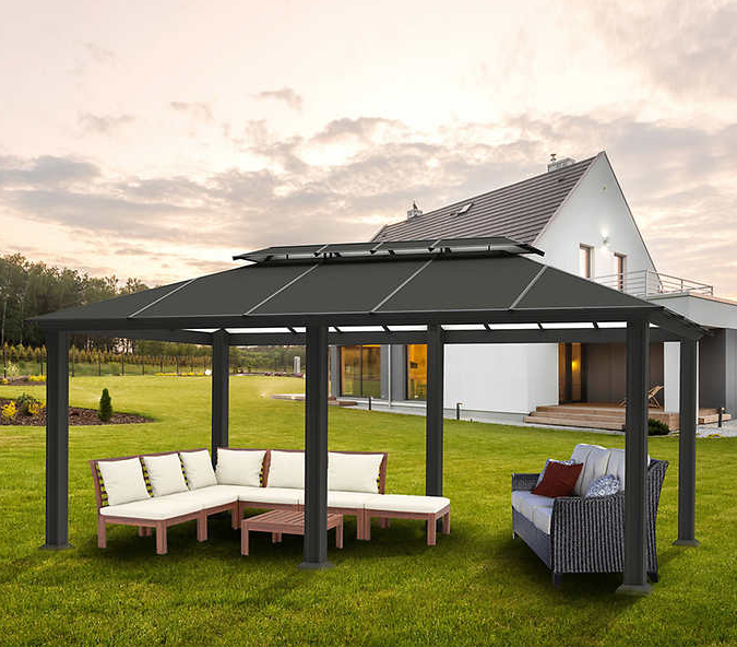 Gazebo en aluminium Paragon Santa Monica