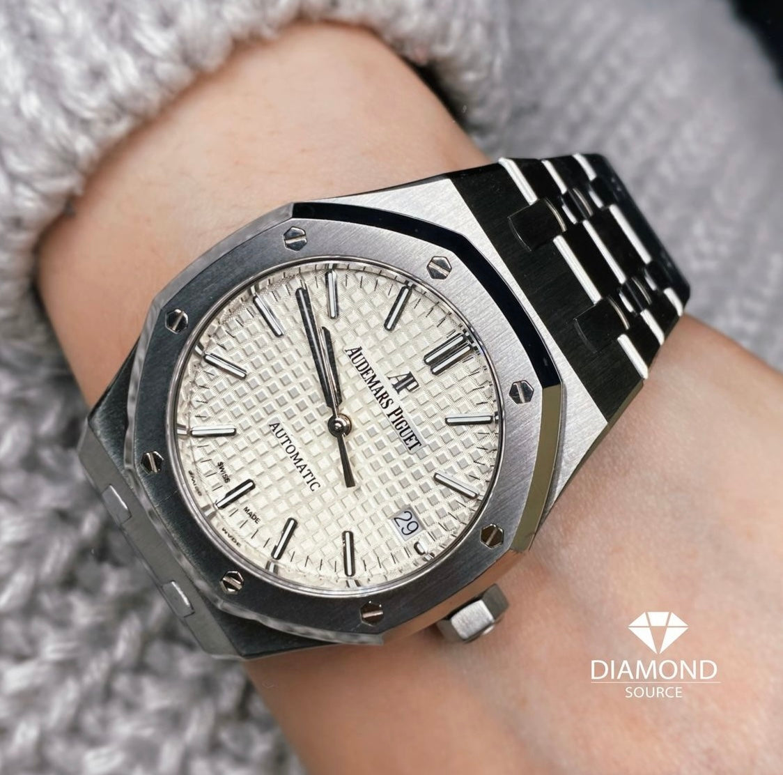 [Super Clone]Audemars Piguet Royal Oak Selfwinding 34mm Womens 77350ST.OO.1261ST.01