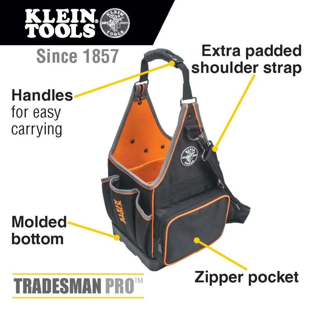 8" LG Zipper Tool Tote 55415814 - Image 3