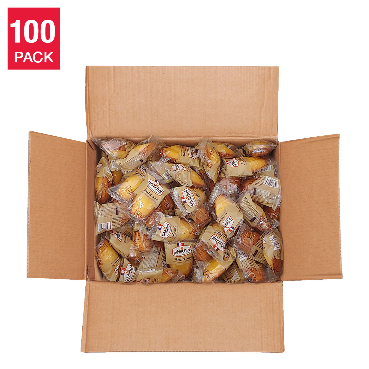 Madeleine, Classic French Sponge Cake 100 count