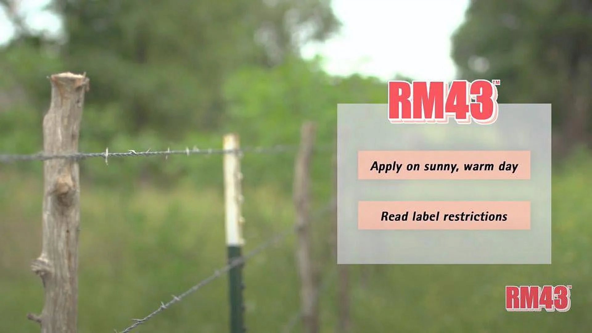 RM43 Total Vegetation Control, (128 oz) - 1 Gallon