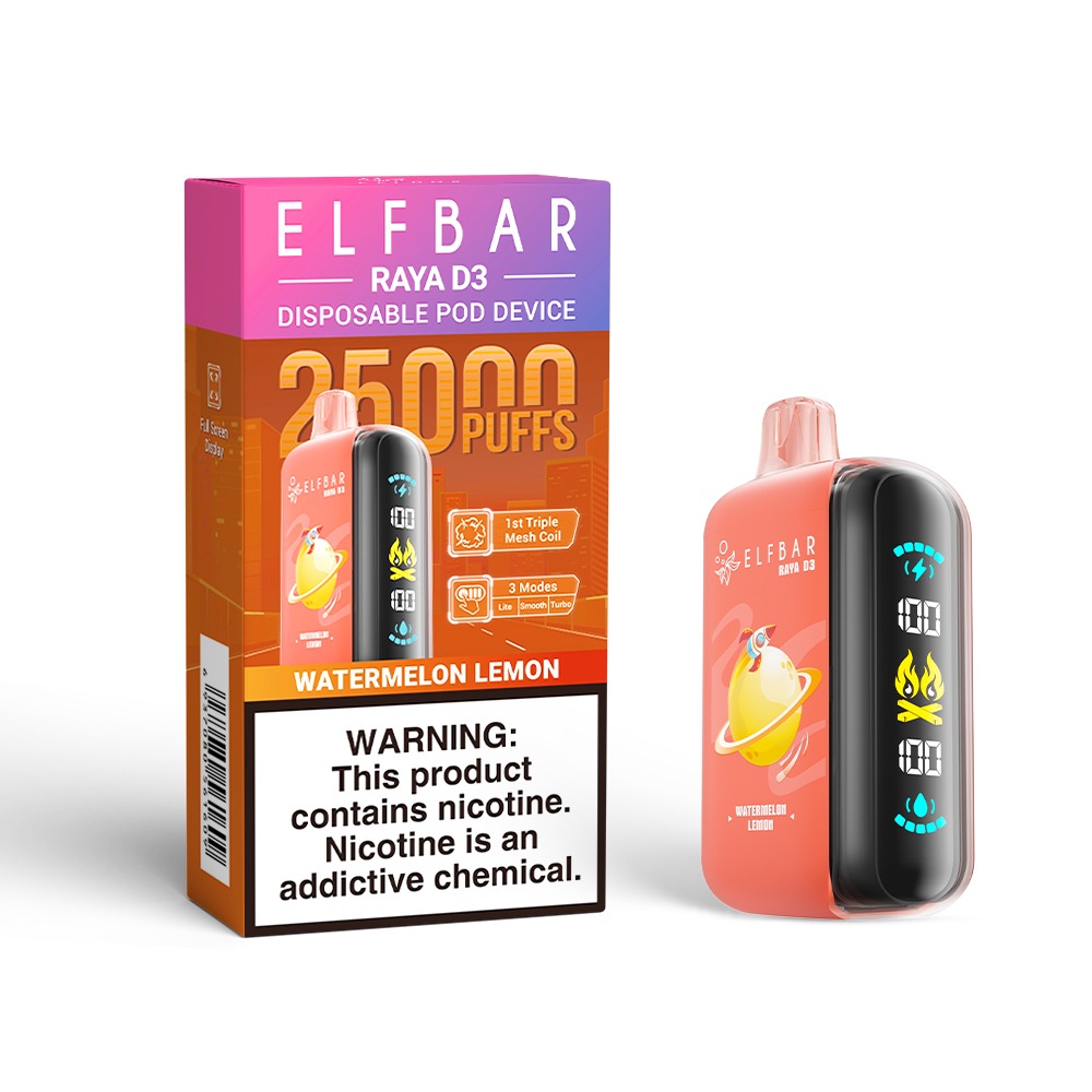 ELF BAR RAYA D3 25000 PUFFS