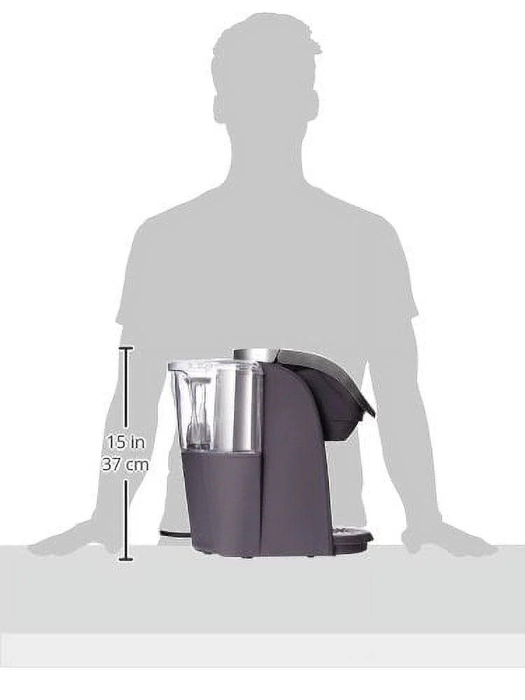 Keurig K250 Coffee Maker, Single Serve K - Cup Pod Coffee Brewer, with Strength Control, Plum Gray