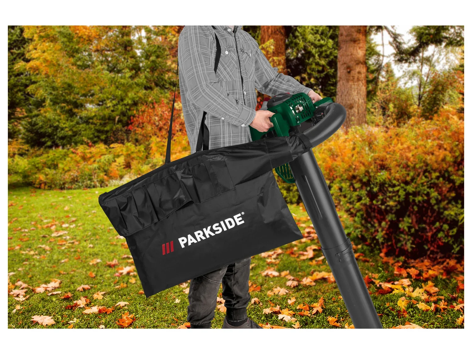 PARKSIDE Aspirateur et souffleur de feuilles thermique PBLS 26 A1