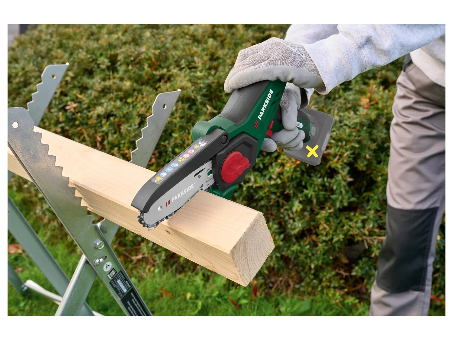 PARKSIDE Mini-trononneuse  bois sans fil PGHSA 12 D3, 12 V