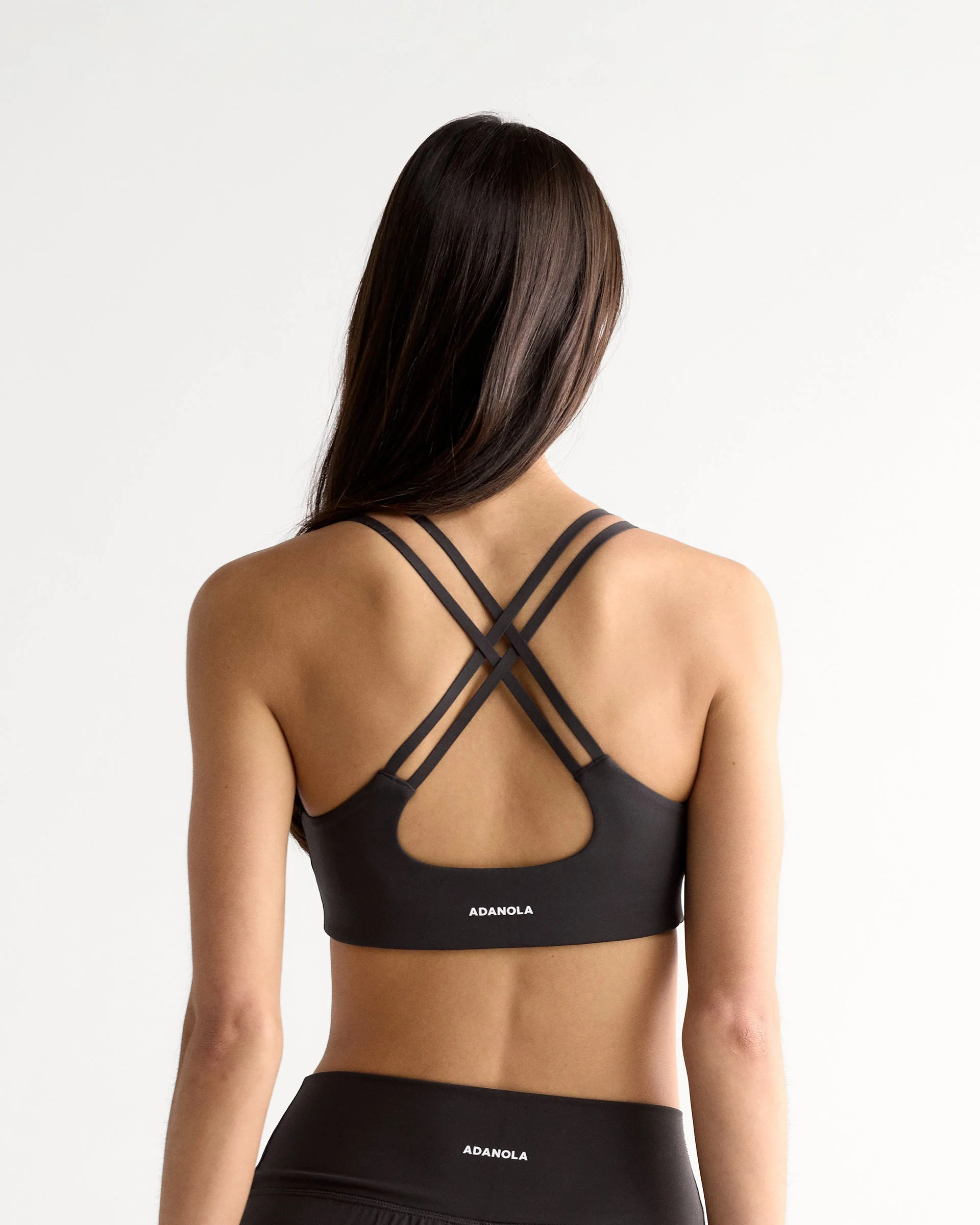 Ultimate Cross Back Bra - Coffee Bean
