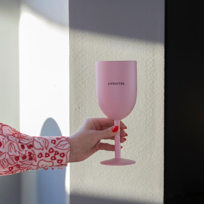 Vinglass termo LIVSNYTER 40 cl lys rosa