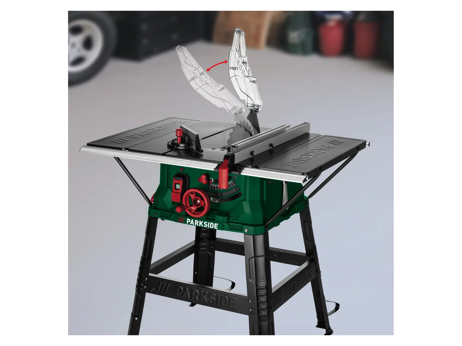 PARKSIDE Scie circulaire de table PTKS 2200 A1, 2200 W