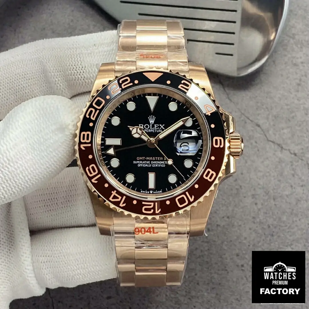 Rolex GMT Master II 126715CHNR-0001 GM Factory Black Dial
