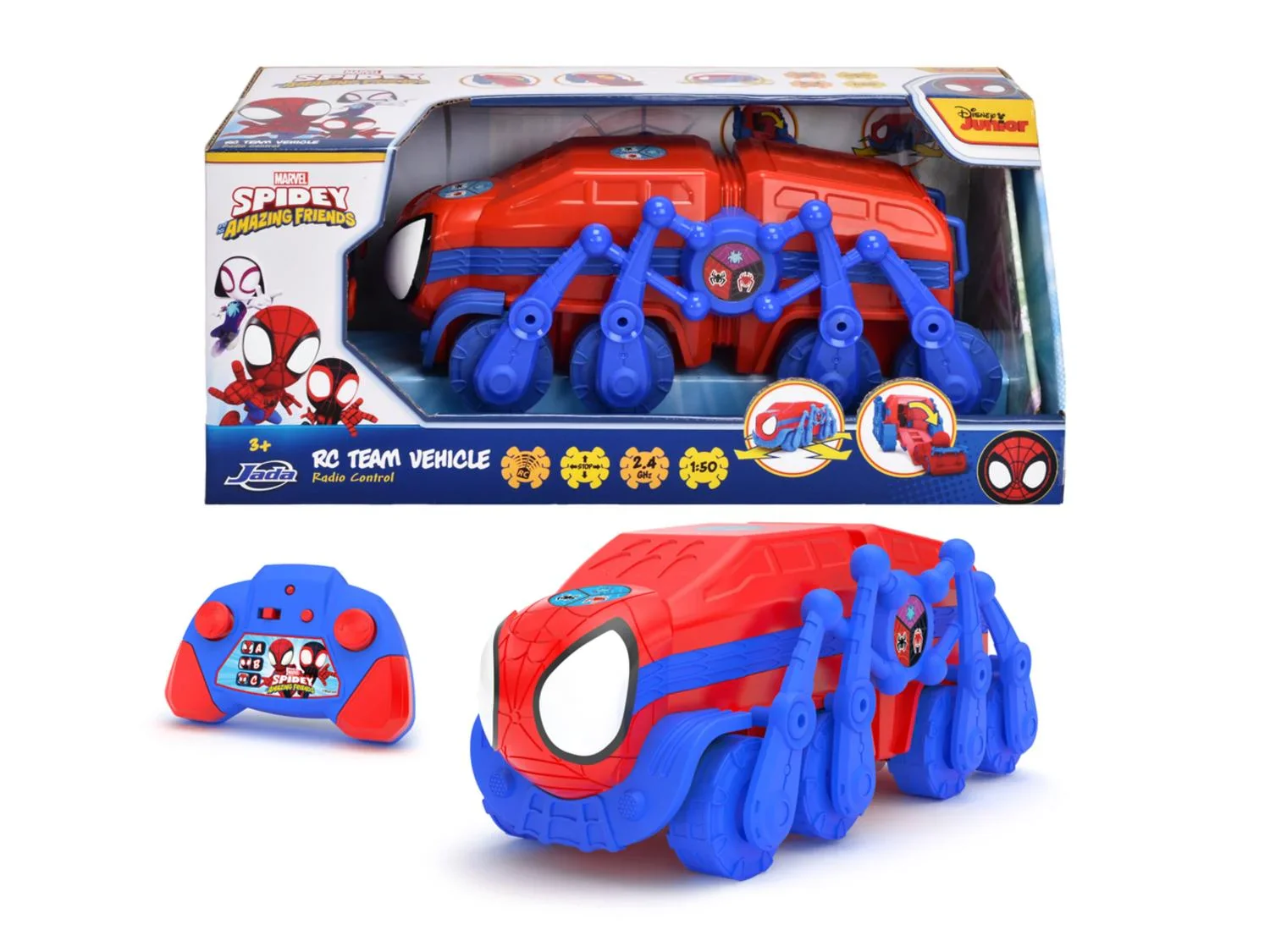 DICKIE Vehicule RC Spidey Team