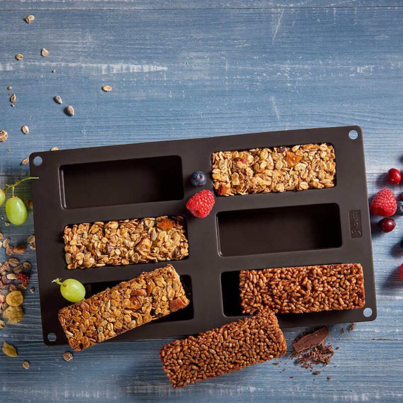 Flexiform Müslibar bakeform til 6 stk müslibarer