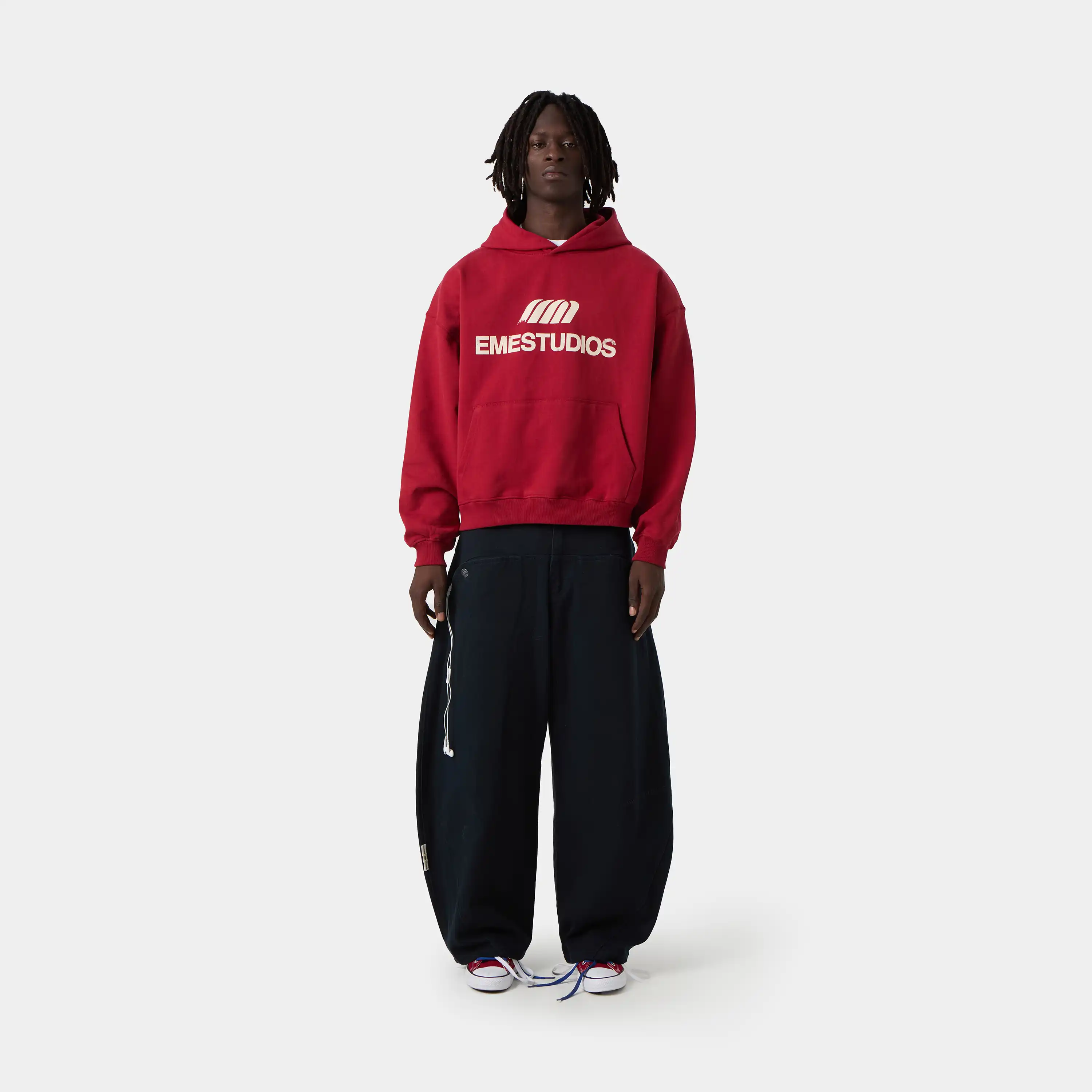 Brook Cherry Oversized Hoodie