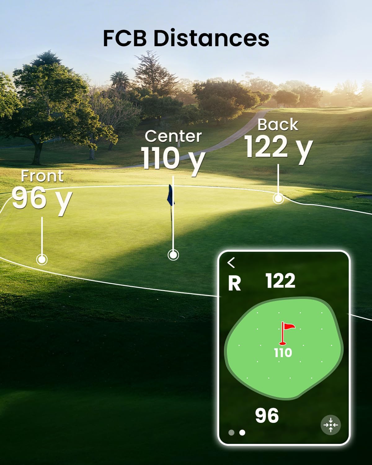 MiLESEEY GeneSonic Pro Golf Speaker with Detachable GPS Rangefinder Handheld  43000+ No Subscription Preloaded Courses  View & Audible Distances Touchscreen  15H Battery  Magnetic  Waterproof Hazard