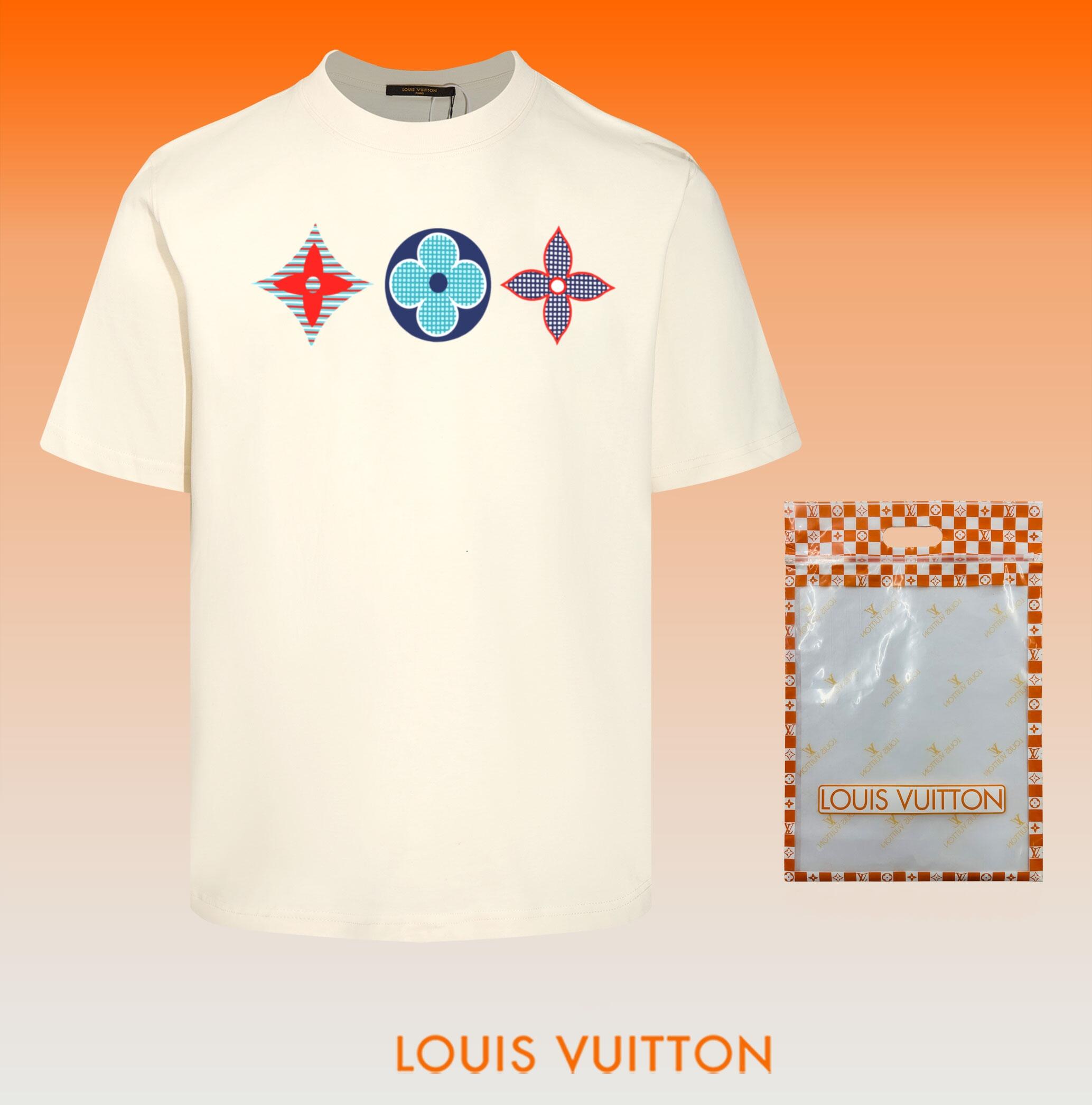 【LOUIS VUITTON 公式旗艦店】ルイヴィトン 丸首の半袖Tシャツ ご好評に付き再入荷！半袖Tシャツ