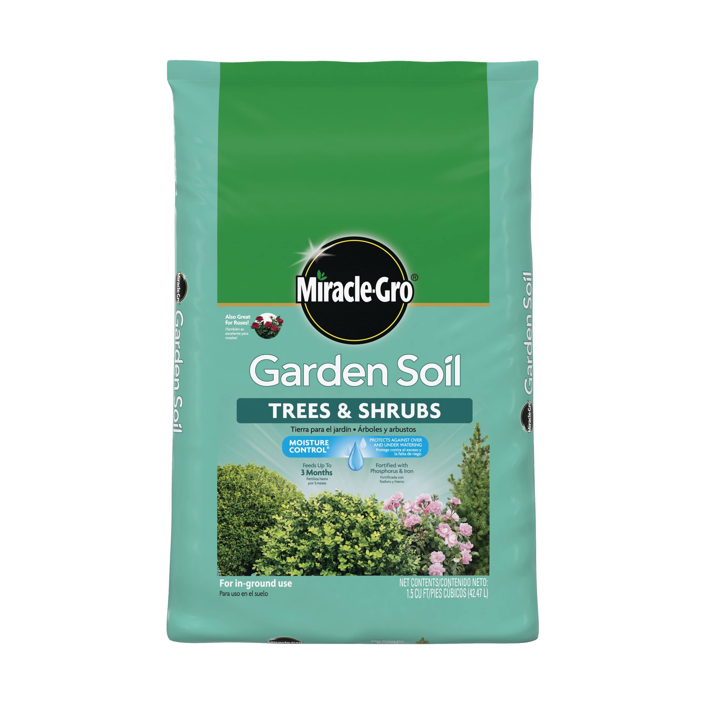 Miracle-Gro 1.5 Cu. ft. Garden Soil for Trees and Shrubs