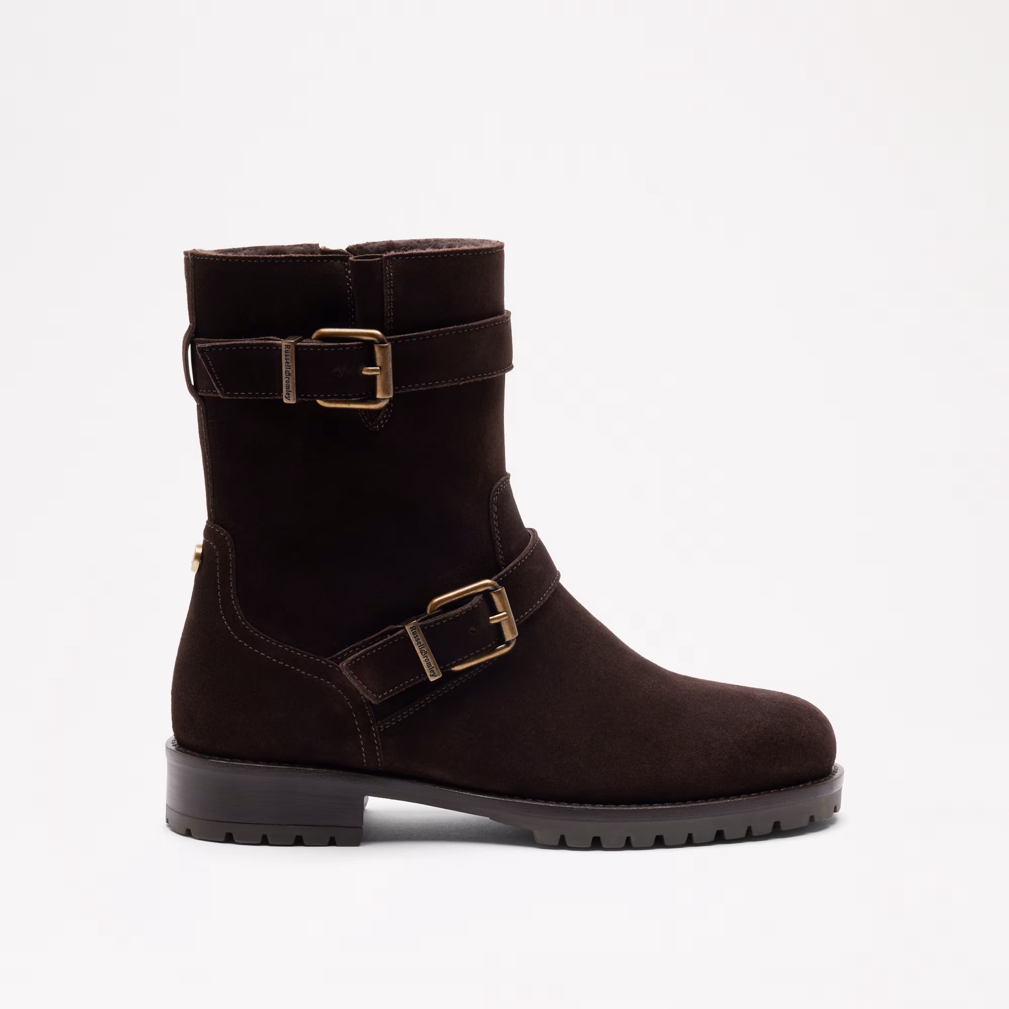 Glory<br>Faux Fur Lined Biker Boot