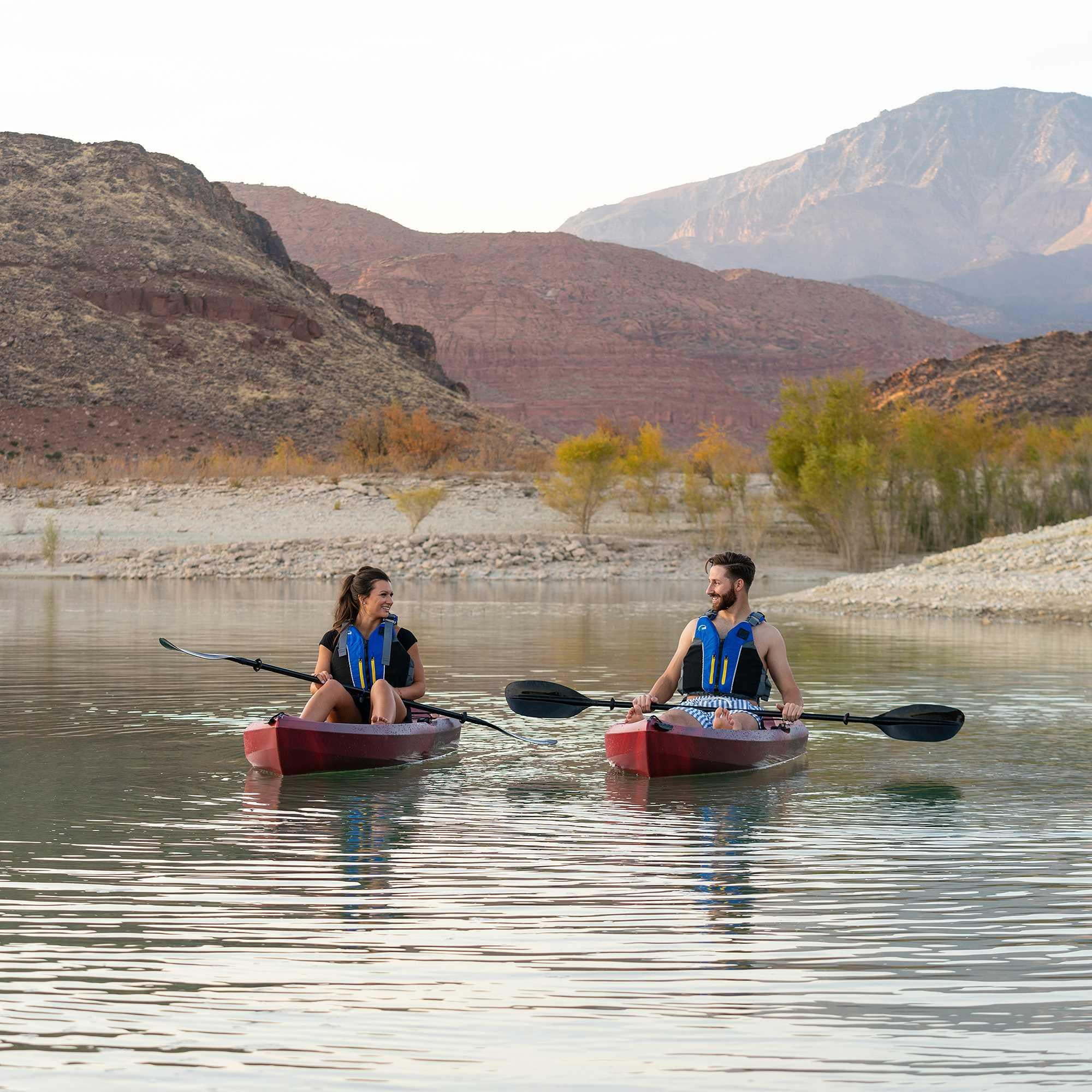 Lifetime Tamarack 10 Ft. Sit - on - Top Kayak, Fire Red (90486)