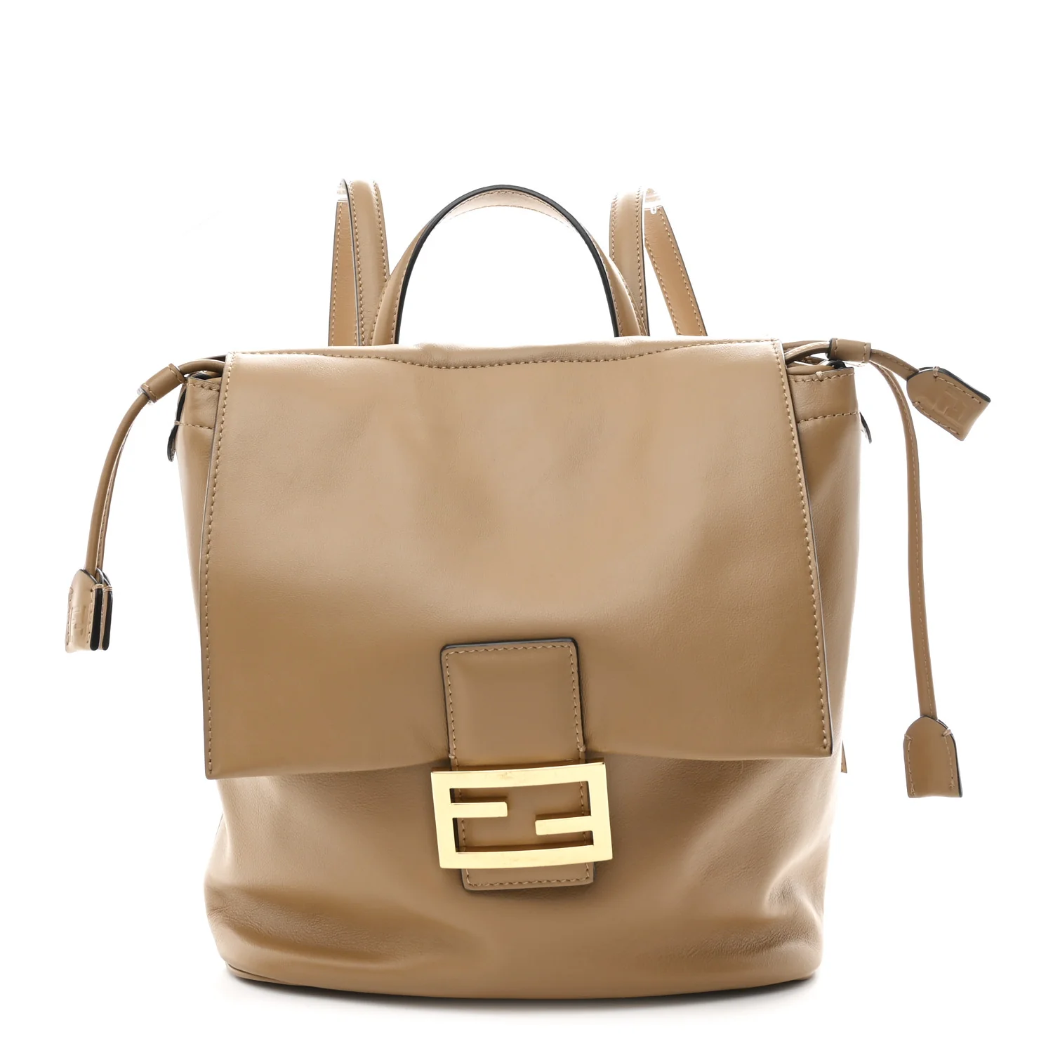 Mercury Calfskin Backpack Cappuccino