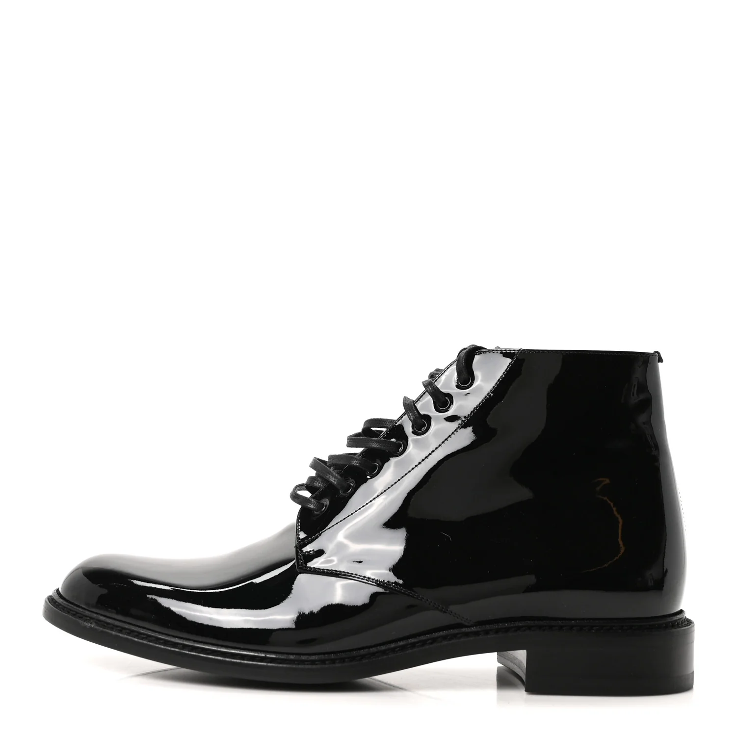 Vernice Grupy Mens Army 20 Lace Up Boots 45 Black