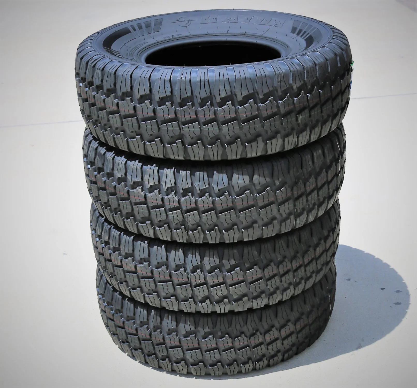 Pair of 2 Haida Puma HD818 235/75R15 104/101S C 6 Ply M/T Mud Light Truck Tires