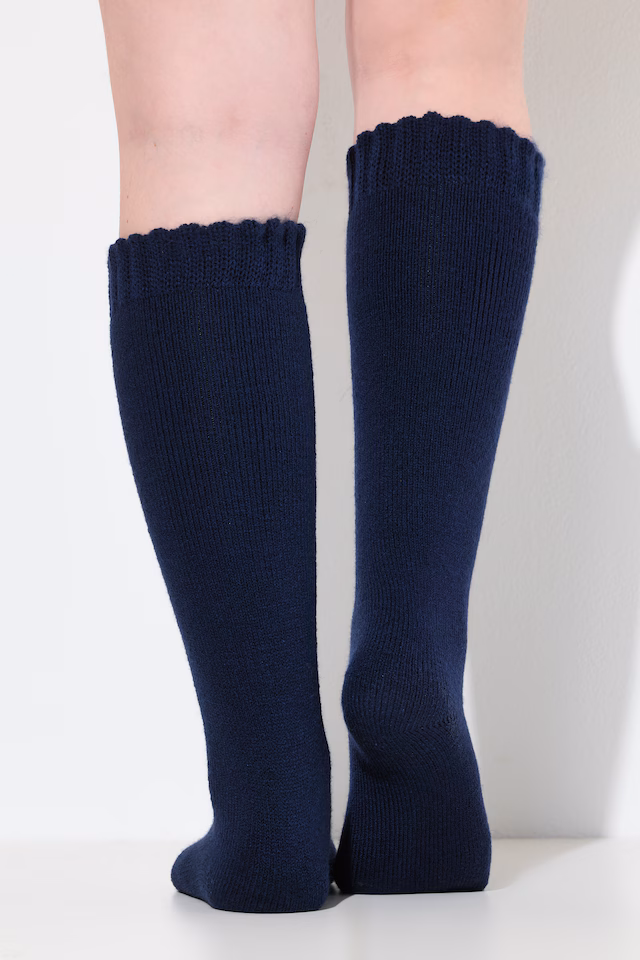 Fleece-Lined Knee Socks
