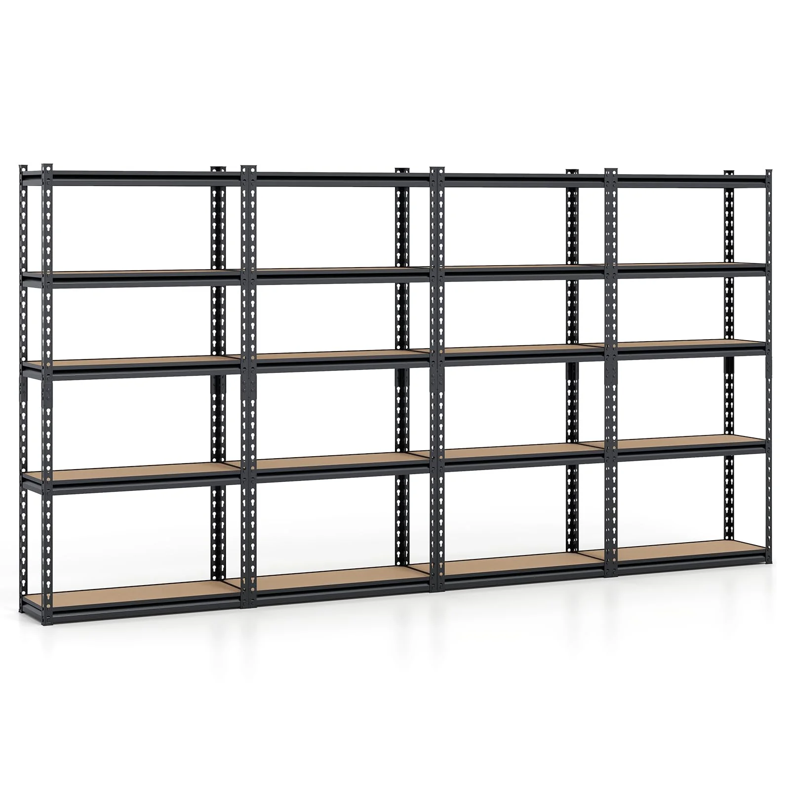 Tangkula 5-Tier Heavy Duty Garage Shelving Units w/Adjustable Utility Rack (30