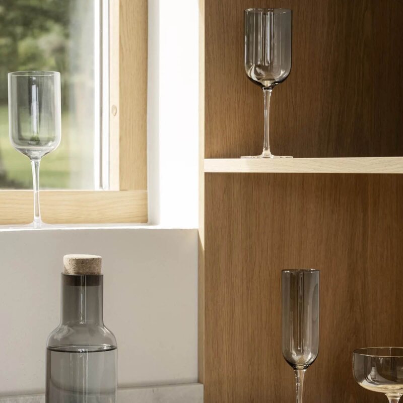 Fuumi rødvinsglass 40 cl 4 stk smoke