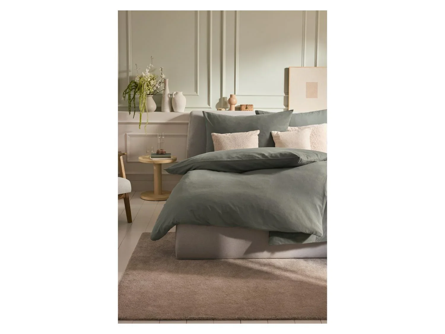 LIVARNO Parure de lit en lin mlang, 240 x 220 cm