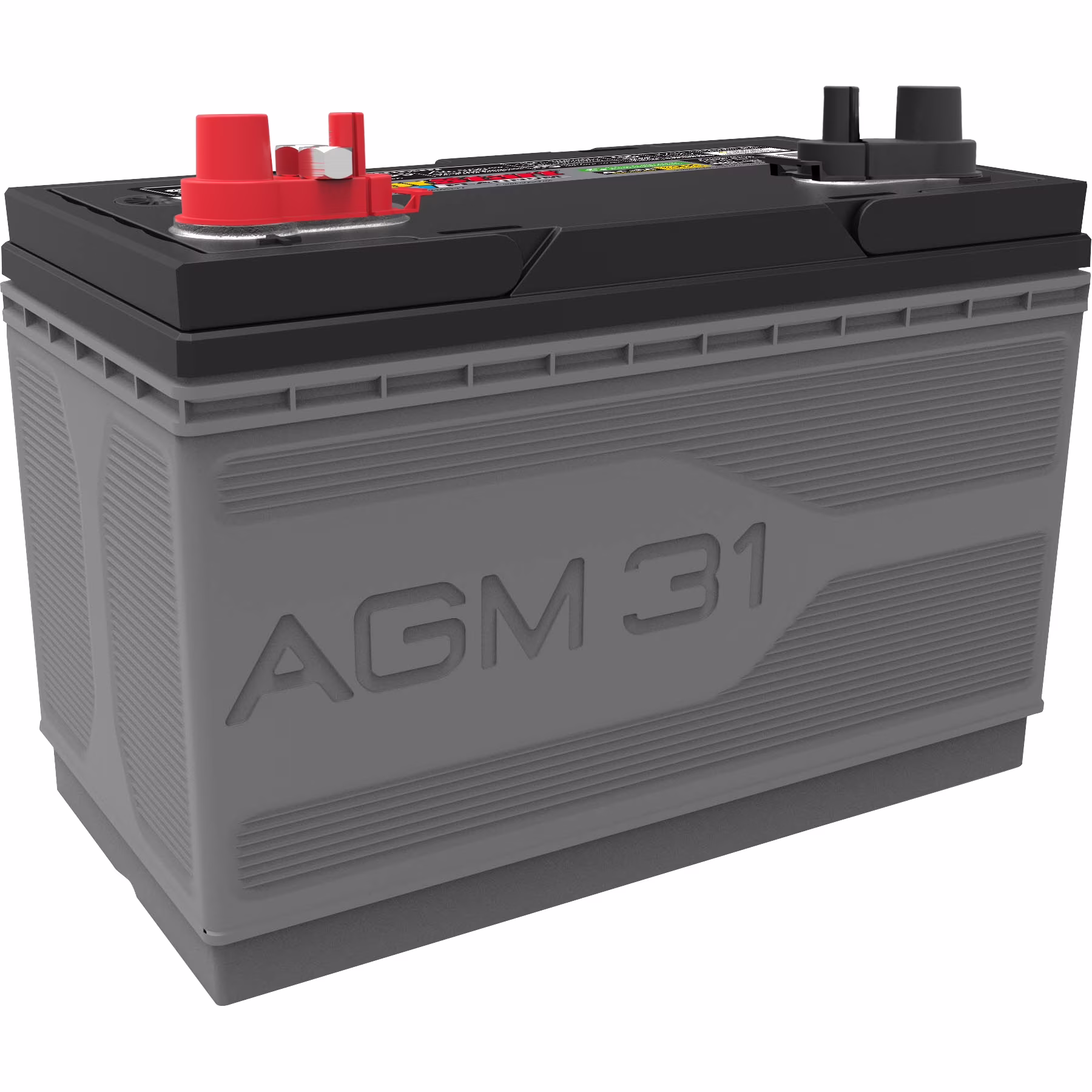 Platinum BOXED AGM Marine and RV Deep Cycle Battery, Group Size 31M 12 Volt, 1030 MCA