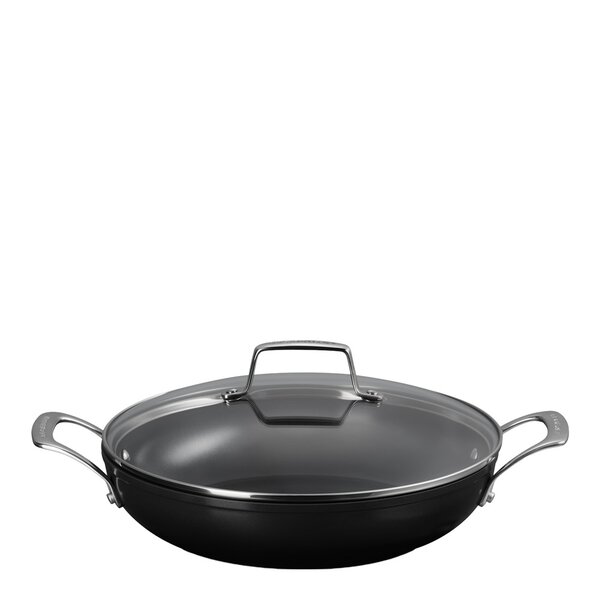 ENSC traktørpanne med glasslokk 3,2L 28 cm black