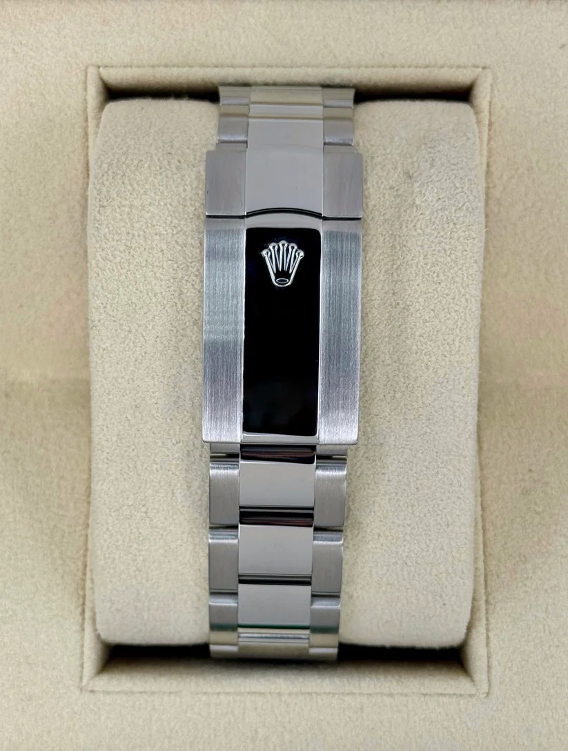 [Super Clone]RLX  Sky-Dweller 42mm Stainless Steel Green Dial Oyster - 336934