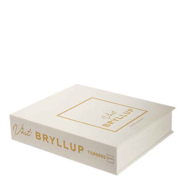 Bryllupsplanlegger 17,5x4x24 cm beige
